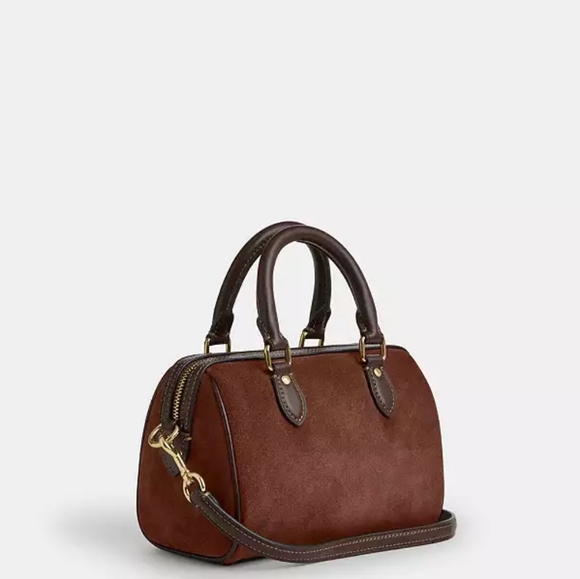 Coach Mini Rowan Crossbody Vintage Leather New With Tags! - Picture 4 of 10